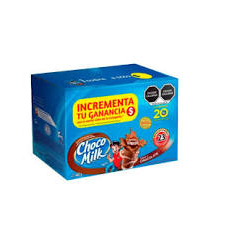 chocomilk 18 g 20 pzs