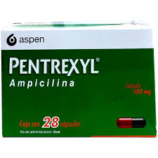 pentrexil (ampicilina) 10 pzs