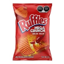 ruffles salsa roja